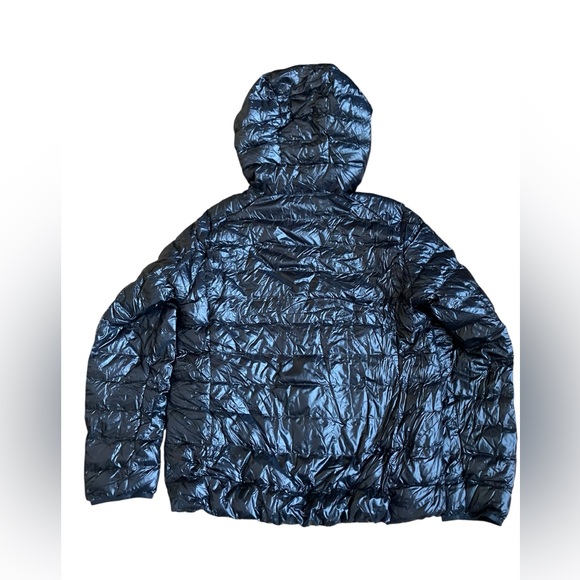 Uniqlo Women’s Ultra Light Down Parka Black Hooded NWT 🔥 XL - Picture 4 of 12